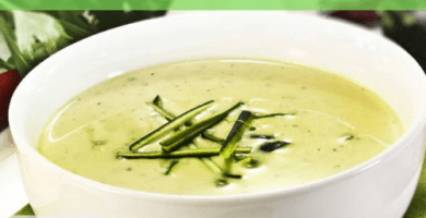 Crema de calabacín