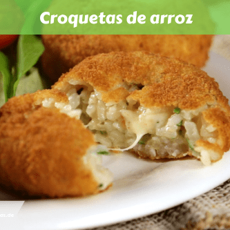 Croquetas de arroz