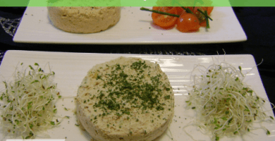 Paté de tofu y alcachofa