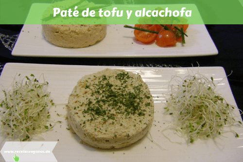 Paté de tofu y alcachofa