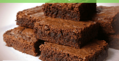 Brownies veganos